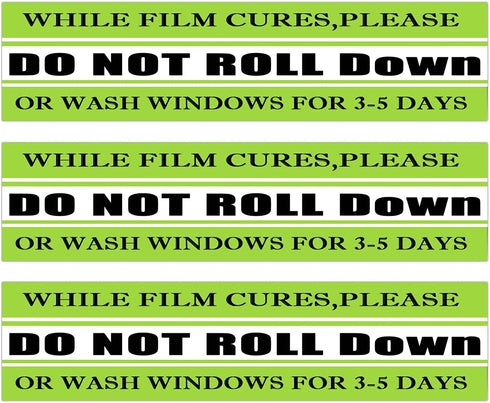 5x1 inch DO NOT ROLL Down Warning Stickers, Caution Labels for Car Window Switch Tape (500 Pcs)