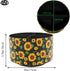 Hennaja Round Leather Art Supply Organizer, 360 Degree Rotating Remote Control Holder, Multi-Functional Pencil Holder