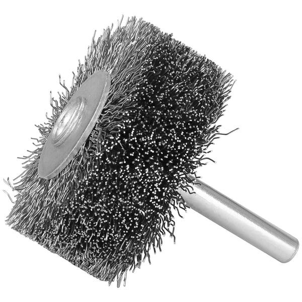 1 Pack Wire Wheel 2 Inch Stainless Steel Brush 0.012" Wire for Die Grinder Rotary Tool Drill Attachment