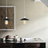 22cm, Umbrella Shape Metal Lamp Shade Black Pendant Light Shade, Easy Fit Ceiling Lamp Shade Replacement for Pendant