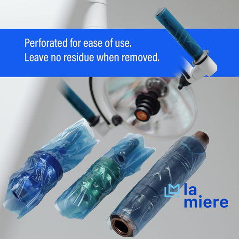4" 6" 1 LA MIERE Blue Barrier Film, Barrier Film Tattoo x Barrier, Tattoo Film Dental Barrier Films, Box
