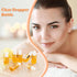 100 Pack 2ml Clear Glass Dropper Bottles with 4 Pcs Plastic Droppers, Mini Sample Vials for Essential Oils