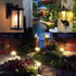 LED Landscape Light Bulbs 1W 12V Yellow White 2200K, 7W Low Voltage Wedge Base T5 Malibu Bulbs, 8 Pack