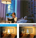 E12 Bulb, 2 Watt(25W 2700K, Dimmable CA10 Bulbs 4-Pack Frosted LED Candelabra Equivalent), Soft Warm Flame Tip LED