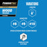 Power Pro 42481 Wood Screws - #9 x 2-1/2", Epoxy Coated, Coarse Thread, Outdoor Rust Resistant, 50pcs