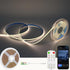 Generic White COB LED Strip Light 16.5ft, 4000K Neutral White Dimmable LED Light