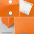 Plastic File Folders Legal Size, Expandable Document Folder with Snap Button Closure, 2 Packs