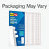 Redi-Tag Laser Index Tabs, White, 180 Tabs, 7/16" x 1", Permanent Adhesive, Customizable Divider Labels