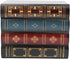 Decor(#2) Book Safe, European Style Decorative Fake Book, Hollowed Out Decorative Faux Books, Compartment Box