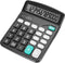 Desktop Calculator with Big Buttons, Dual Power Source, Solar and Battery, Large Display Screen for Office and