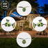 Yamodoor 2 Pack Hummingbird Solar Outdoor Hanging Lantern Creative Small Sculpture Lights Durable Waterproof Lamp