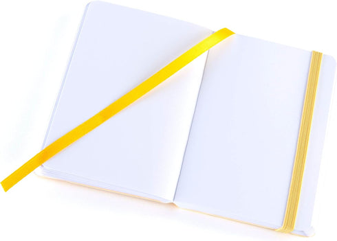 Pentalic Pocket Sketchbook: 3" x 4" Traveler Journal, 160 Pages, Yellow Gold