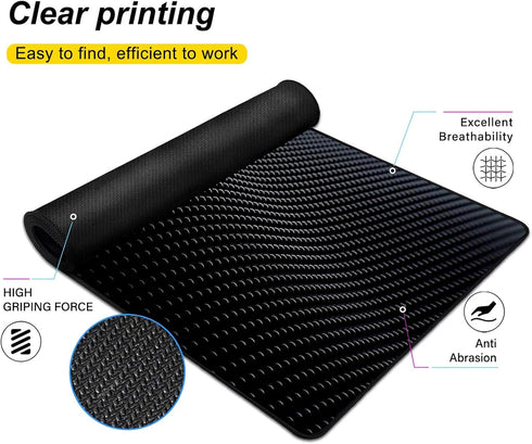 A AEDOLL 31.5x11.8 Inch 3mm Setups(Sci-Fi Mouse Pad Gaming Mousepad - Durable Fabric with Non-Slip Base, Waterproof