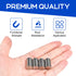 200Pcs Small Round Neodymium Disc Magnets, Tiny Rare Earth Magnets for Fridge, Crafts, Whiteboard, Kitchen Cabinet,