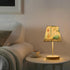 3 ALAZA Table Lamp Nautical Coastal Starfish Sea Turtle Bedside Lamp for Bedroom LED Nightstand Desk Lamp with USB