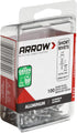 Arrow RSA1/8IP Short Aluminum Pop Rivets, 1/8-Inch, 100-Pack for Metal, Fabric, Leather, Auto Repair