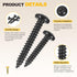 METALLIXITY Screws(M3) 620Pcs, 304 Phillips Pan Head Self Tapping Stainless Steel Self Drilling Screw Assortment Kit