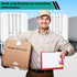 Tatuo 2400 Pcs Sign Here Tabs, Stickers, Flags, 8 Colors with Dispenser, Easy to Post for Notary Books