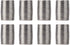 PIPE DÉCOR 3/4 in. x Close Galvanized Steel Nipple, Pre-Cut for DIY Furniture Building and Regular Plumbing