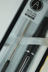 Cross Calais Signature Ballpoint Pen - Satin Black Barrel with Polished Mid Band and Bonus Black Refill