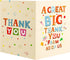 Gosknor Large Thank You Card, 15.75x10.63in Big Thank You Jumbo Giant Greeting Card