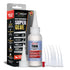 Super Fast Thin, Premium Instant CA (Cyanoacrylate Adhesive) Super Glue Plus Extra Cap and Microtips, 2 Ounce by