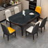 Yancorp Black Peel and Stick Wallpaper - Marble Counter Top, Self Adhesive Backsplash, Black Stripes (11.8" x 78.7")