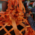 Flat Nylon Sling Hoisting Net, Heavy Objects Loading & Unloading Safety Lifting Net Straps for Construction Rigging