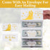 Apojgitn Wedding Money Card for Bride and Groom, Funny Wedding Envelopes to New Mr. & Mrs. Wedding's Money Holder