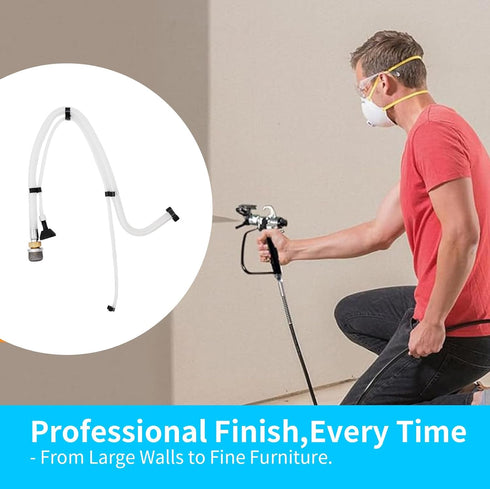 Vinnonvi Suction Tube Kit Suitable for Graco Magnum Stand Model Paint Sprayer