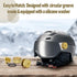 Welding Hood Helmet Fasteners, 2 Pairs Aluminum Headgear Replacement Parts, Nonslip Silicone Washer, Flip Hood Screws