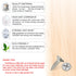Wood Screws - 120PCS Flat Head Phillips Screws, 304 Stainless Steel with Adjustable Countersink Kit