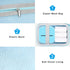 Canboc Carrying Case for Phomemo M02/T02 Mini Printer, Pocket Thermal Bluetooth Sticker Maker, Blue