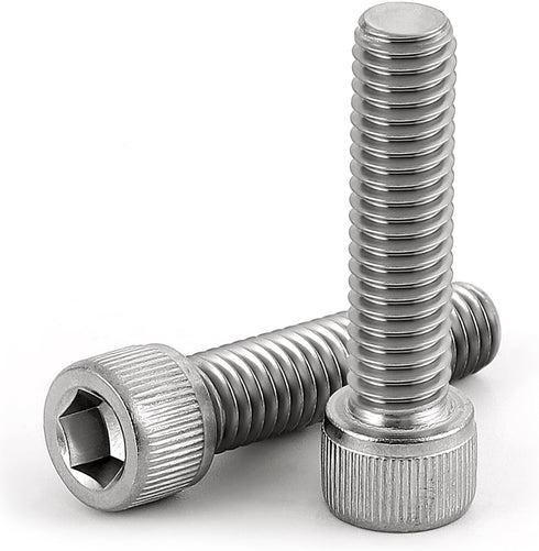 5/16-18 x 1" Socket Head Cap Screws, Allen Socket Drive, Stainless Steel 18-8, Bright Finish, Pack of 15