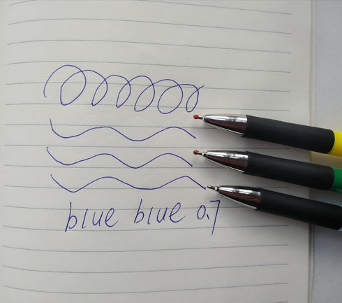 Twokiln Refills,0.7mm 10 20 Set(Blue Ballpoint Pens & Pen Ballpoint Pen Refills, Blue Ink, Pens