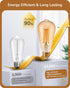 EDISHINE 6 Pack Vintage LED Edison Bulbs, 8W Equivalent 60W, ST64 Dimmable LED Light Bulbs, 700LM 2200K Amber Warm