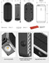 3000K/4000K/6000K 3 2 Solar Fence Lights Outdoor, Modes Solar Wall Lights Outdoor Waterproof, Up&Down Dual-Head Outdoor