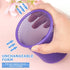 Tamaki Pen Holder Cup for Desk, Wire Mesh Pencil Cup Holder for Desk Office Pen Organizer (Purple)