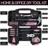 58 Set, Toolbox MARTCOLOR Piece Household Tool General Household Hand Tool Kit with Plastic Storage Case, All Purpose