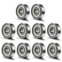 Donepart 625ZZ Small Bearings, 10-Pack, 5mm ID x 16mm OD, Pre-Lubricated for Electric Motors and 3D Printers