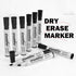 cloudriver Low Odor Dry Erase Markers, 86 Count, Chisel Tip, Black Whiteboard Markers for Office and School