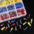 Hilitchi 255Pcs Fully Insulated Female/Male Spade Quick Wire Crimp Terminals Connectors Kit, 22-16/16-14/12-10AWG