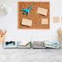 Okllen 3 Pack Stackable Paper Trays, Clear PET Desk Letter Tray Set, 3 Tier Organizer for A4 Paper, Magazine, Receipts