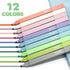 Vitoler 10Pcs Bible Highlighters with Soft Chisel Tip, Aesthetic Lake Colors No Bleed Bible Highlighters Cute Pastel Highlighters for Office School Supplies by Vitoler