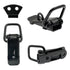 Zorfeter Stainless Steel Spring Loaded Toggle Lock Clasp, Black, Pack of 2 with Mounting Screws
