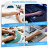 CJZYepopee Mouse Wrist Rest Pad, Gel Mouse Wrist Rest, Comfortable Cool Silicone Gel Ergonomic Cushion,Non-Slip Base