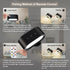 3 Dimmable Kitloo Wall Lights, Battery Operated Wall Sconces RGB Ambient Lighting, Color Changing Rechargeable Wall