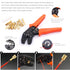 Twidec 642Pcs Quick Splice Male and Female Wire Spade Connector Kit with Crimping Pliers for Electrical Wiring