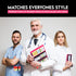 Nursing Clipboard Foldable with Medical Edition Cheat Sheets, 3 Layers Aluminum Clipboard for Nursing Students (Pink)
