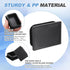 3.1" 2.4" 0.8" 8Pcs PATIKIL x x Rectangle Plastic Plug Tubing End Caps, Rectangular Tube Plug Square Tubing Post End
